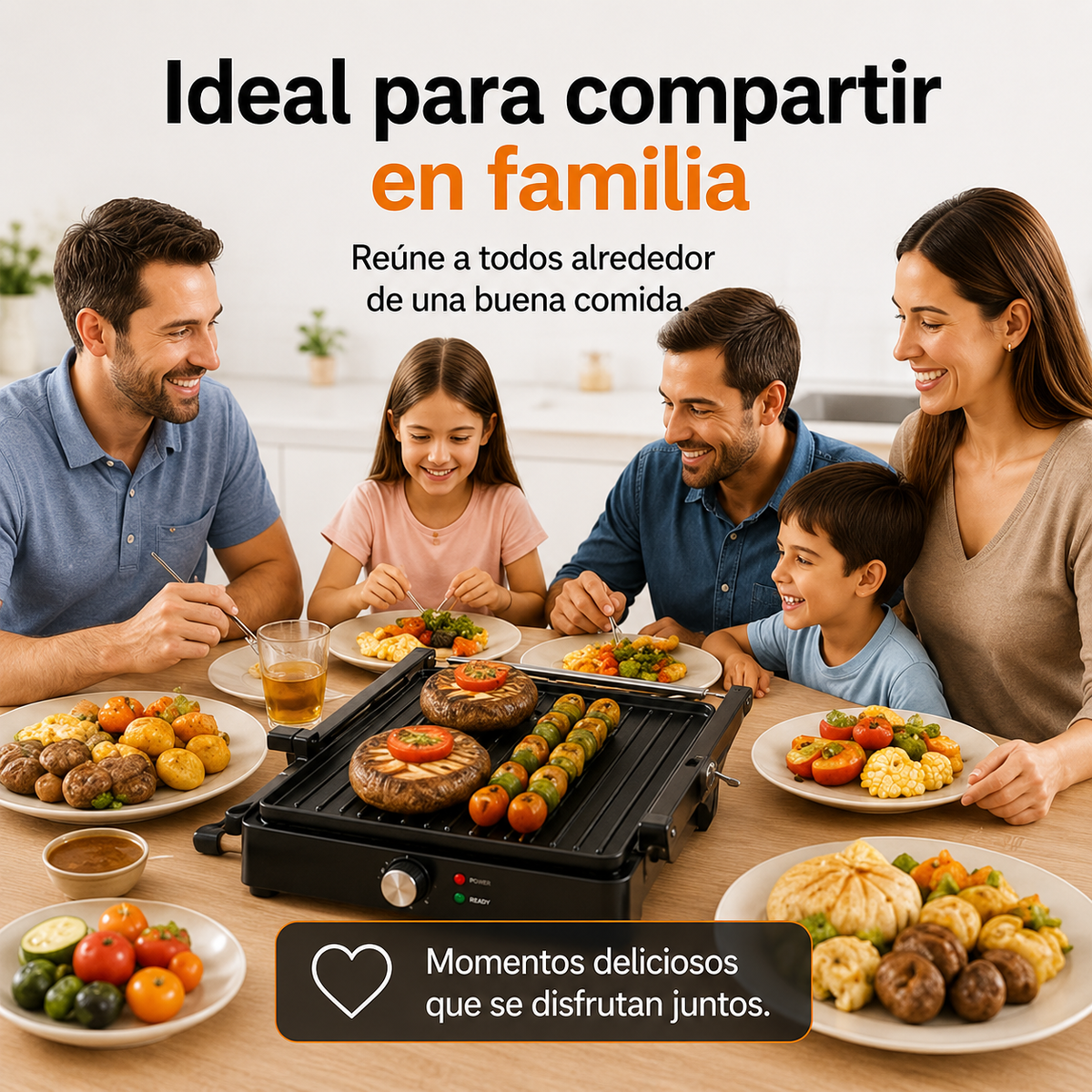 Parrilla Electrica Multifuncional