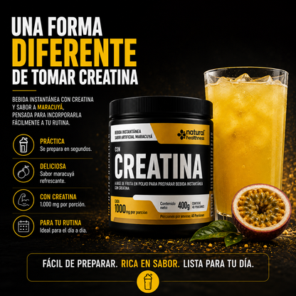Combo 2 UND. Creatina sabor Maracuya
