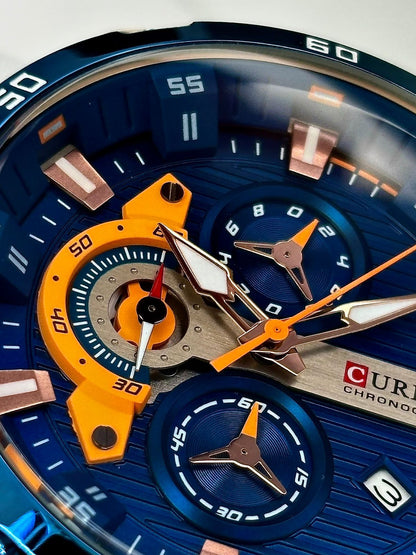 Combo Reloj Curren más Gafas Wayfarer