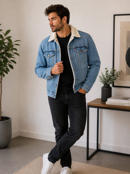 Chaqueta Caballero en Jean Ovejera
