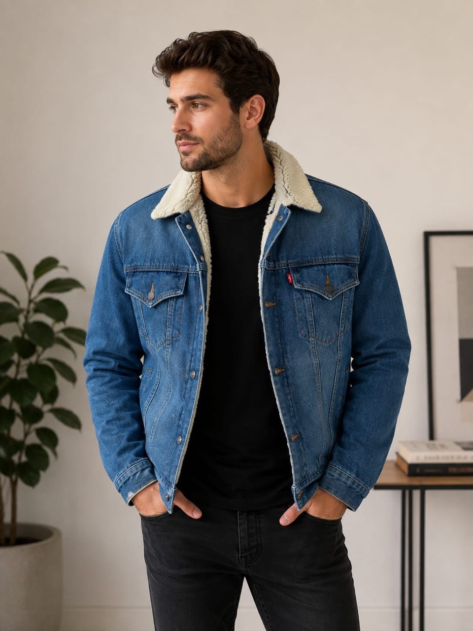 Chaqueta Caballero en Jean Ovejera