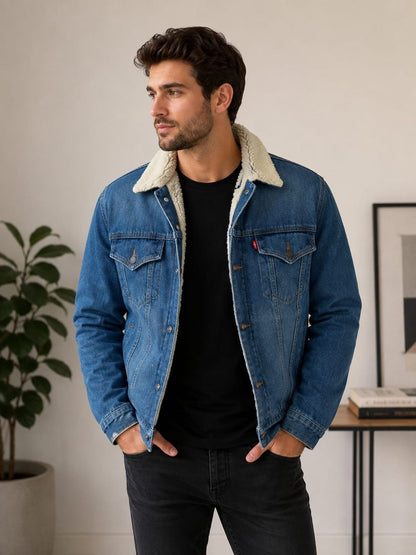 Chaqueta Caballero en Jean Ovejera