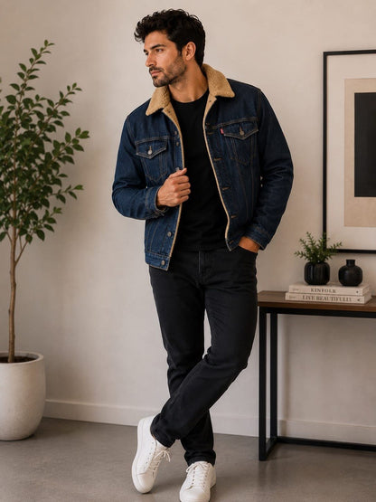 Chaqueta Caballero en Jean Ovejera