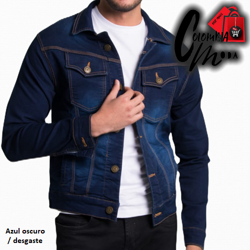 Chaqueta en Jean SlimFit Hombre