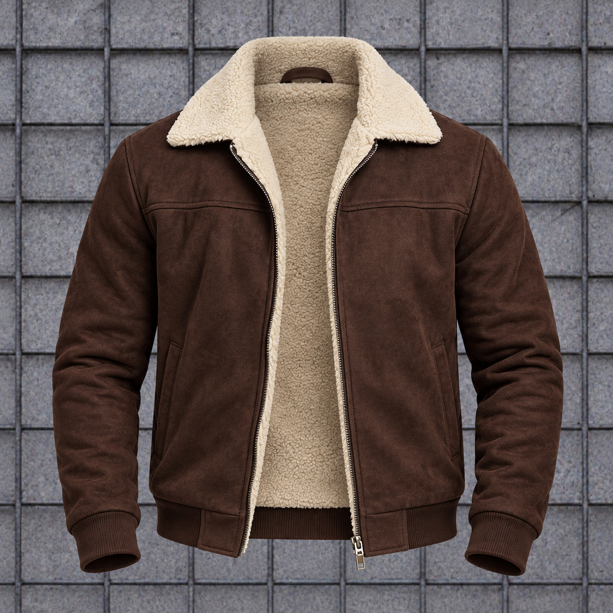 Chaqueta Gamuza Textil Ovejera