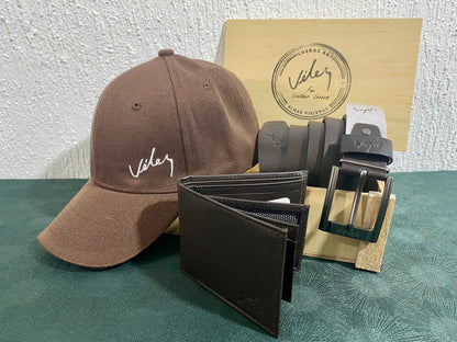 Combo Vélez Premium: Gorra + Correa + Billetera