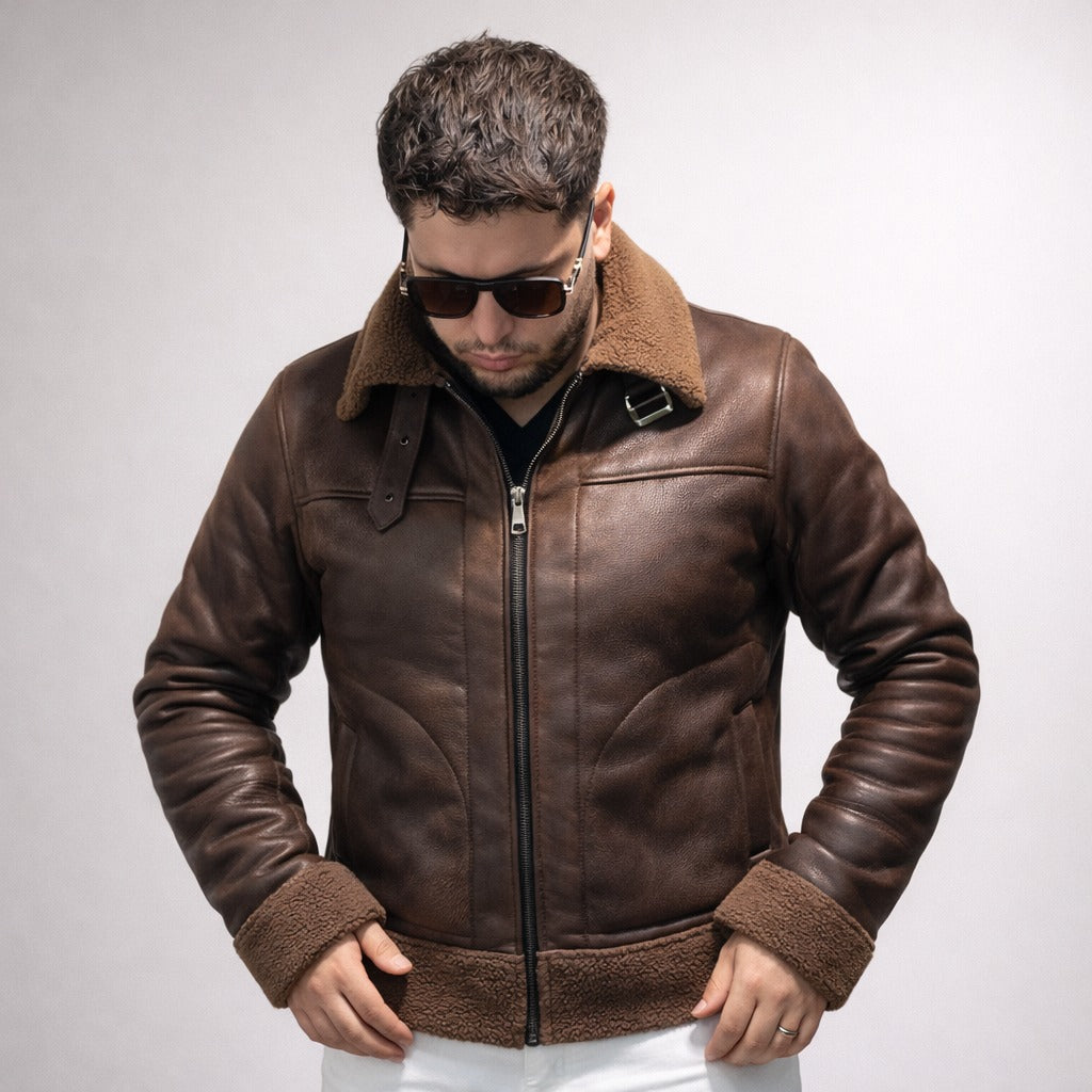 Chaqueta Piloto Ovejera Clasica Hombre