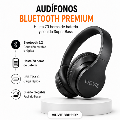 Diadema Bluetooth Inalámbrica