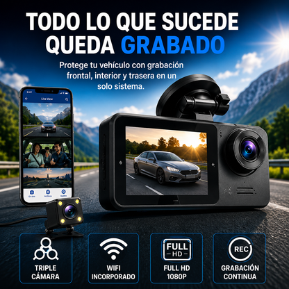 Camara De Seguridad Frontal y Trasera