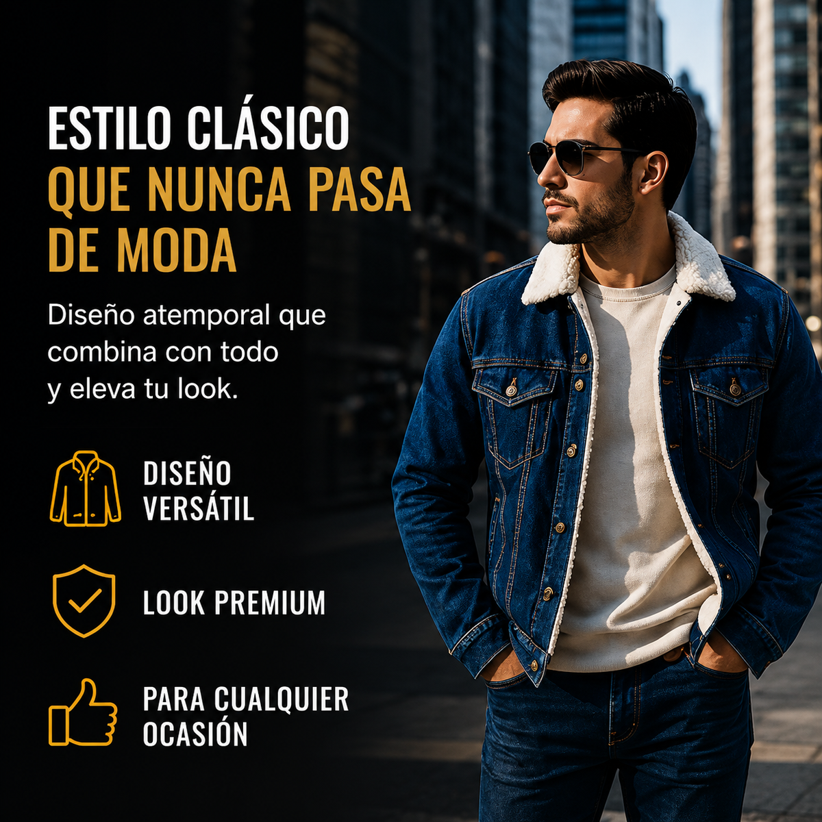 Chaqueta de Jean Ovejero