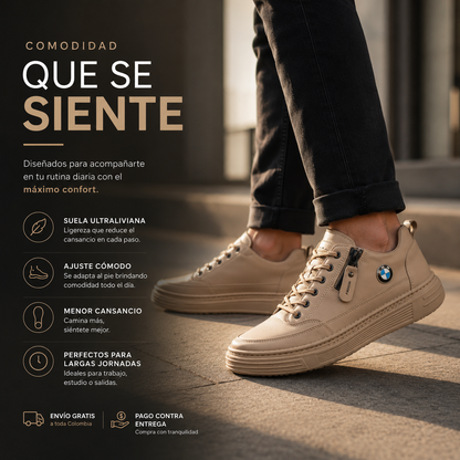 Tenis Casual Zipper