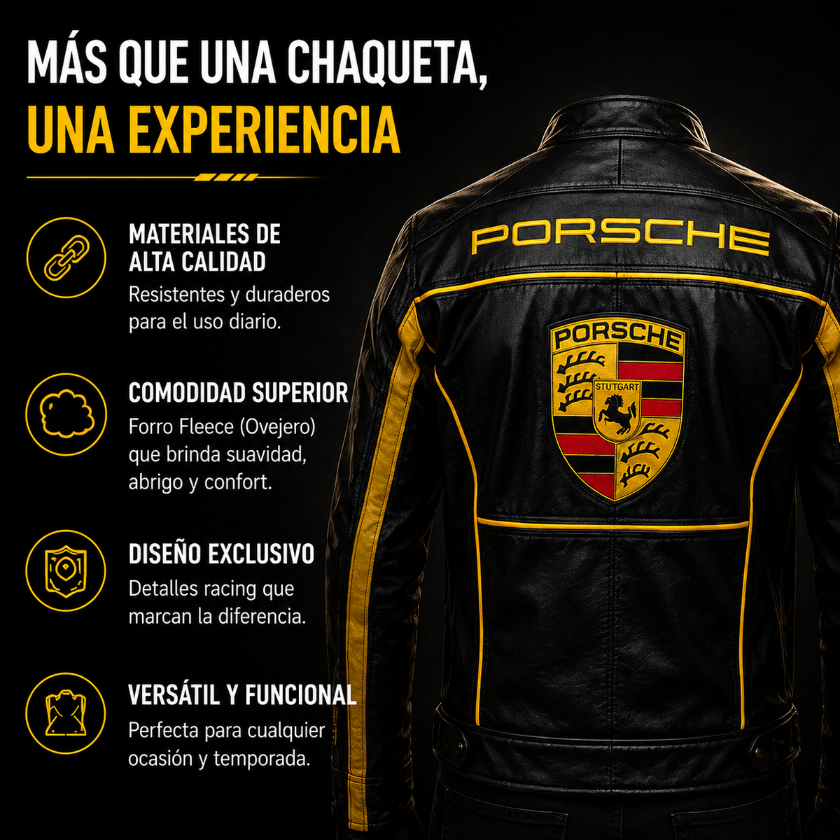 Chaqueta Porsche Hombre
