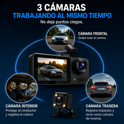 Camara De Seguridad Frontal y Trasera