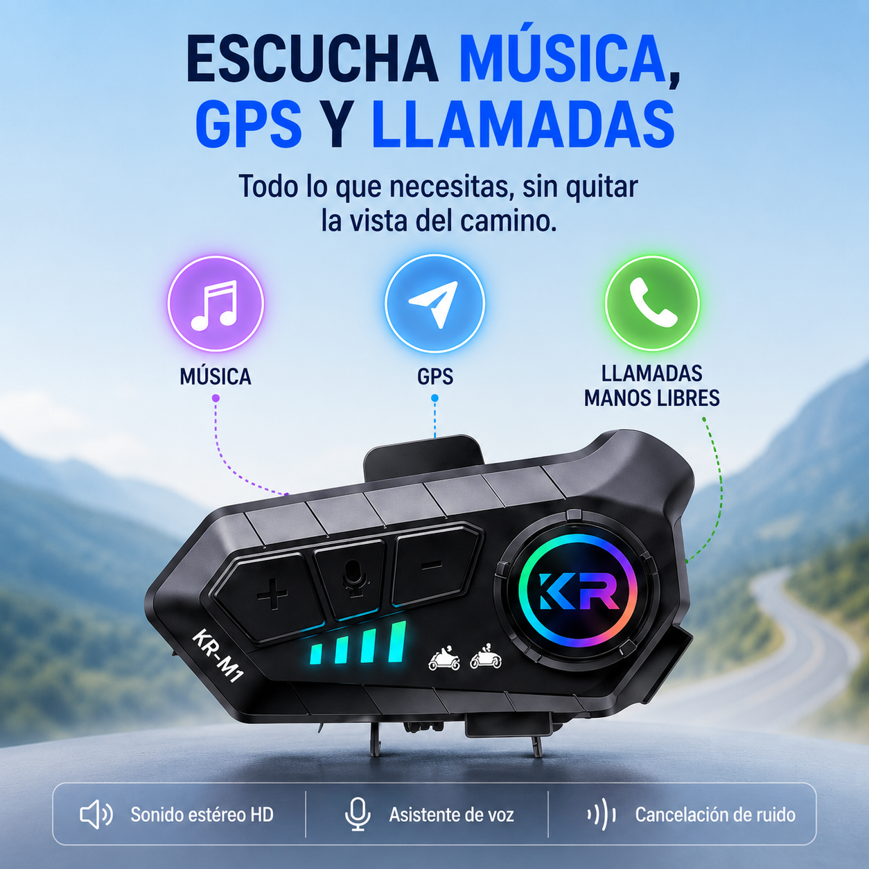 Combo de 2 Intercomunicadores KR-M1