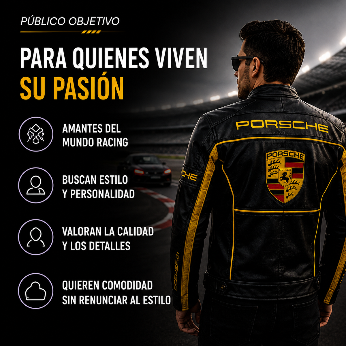 Chaqueta Porsche Hombre
