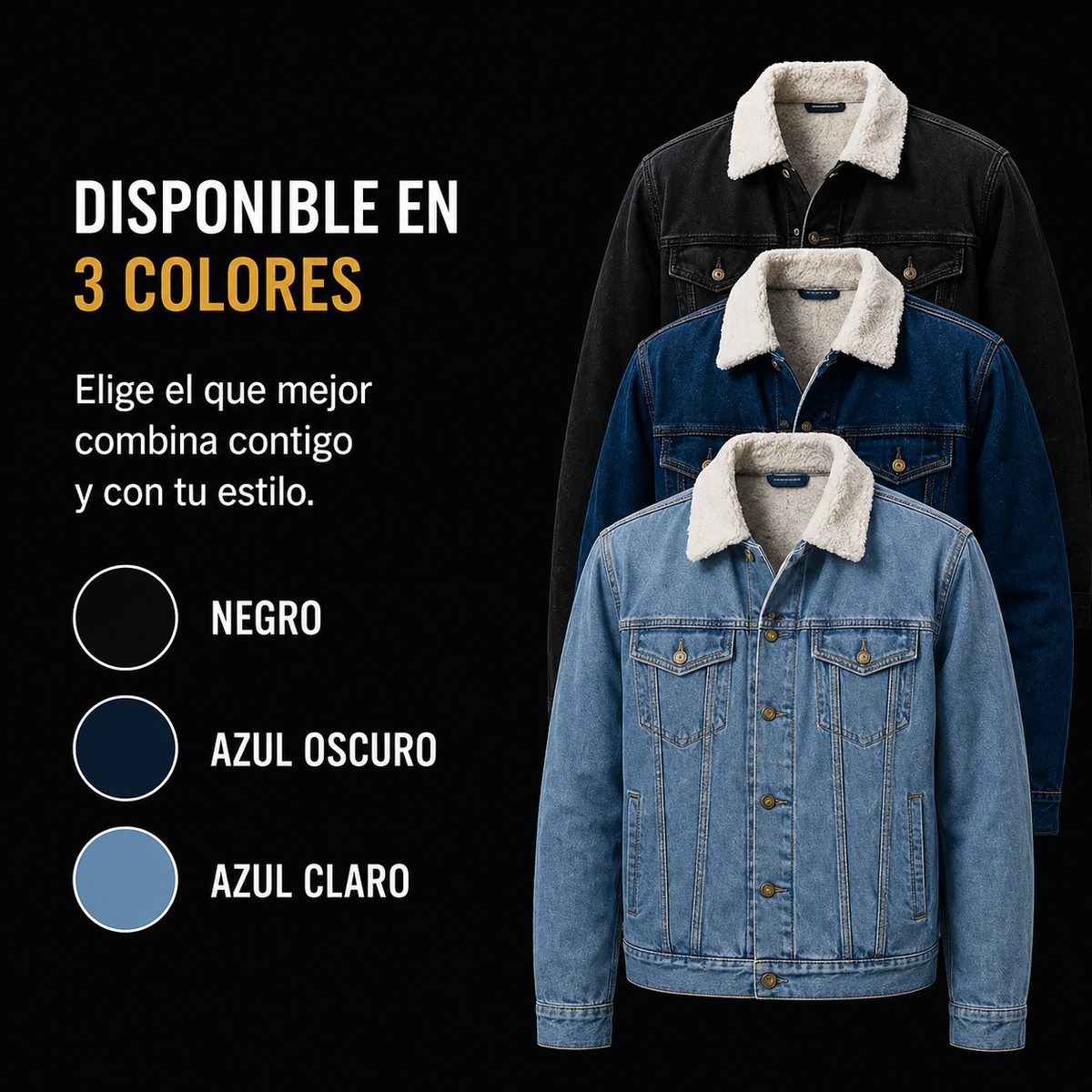 Chaqueta de Jean Ovejero