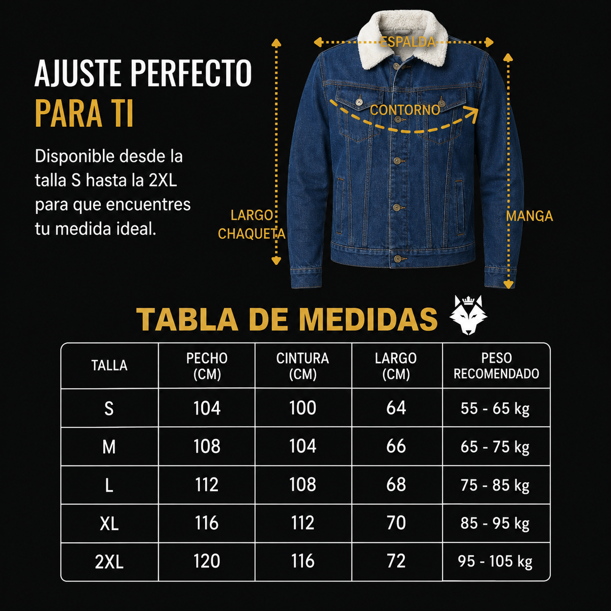Chaqueta de Jean Ovejero