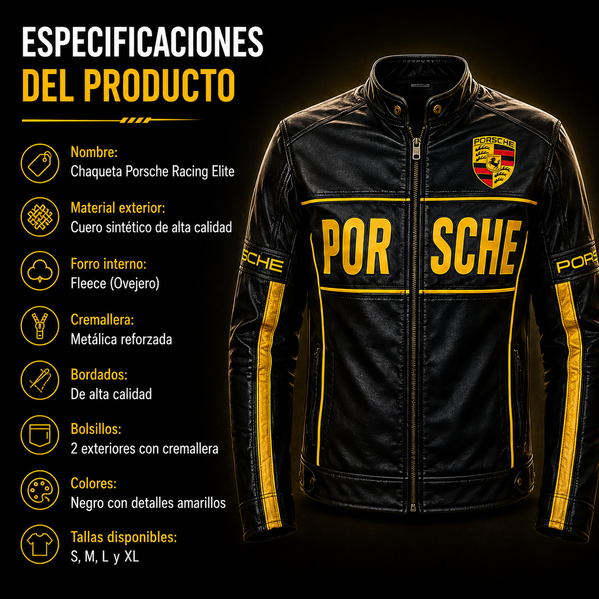 Chaqueta Porsche Hombre