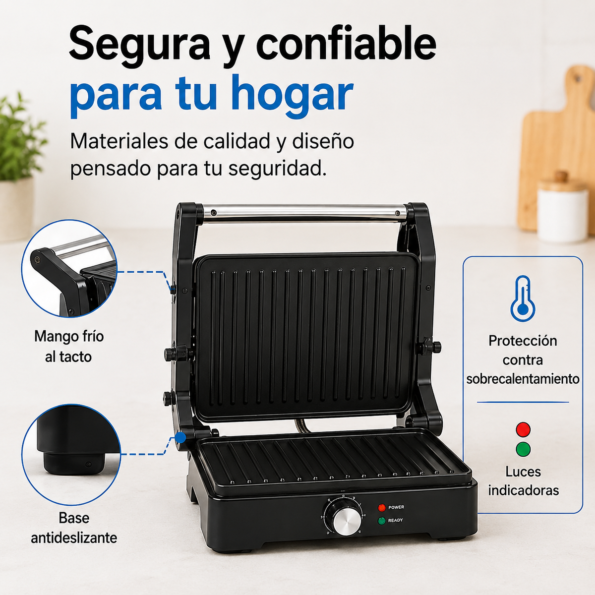 Parrilla Electrica Multifuncional