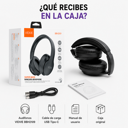 Diadema Bluetooth Inalámbrica