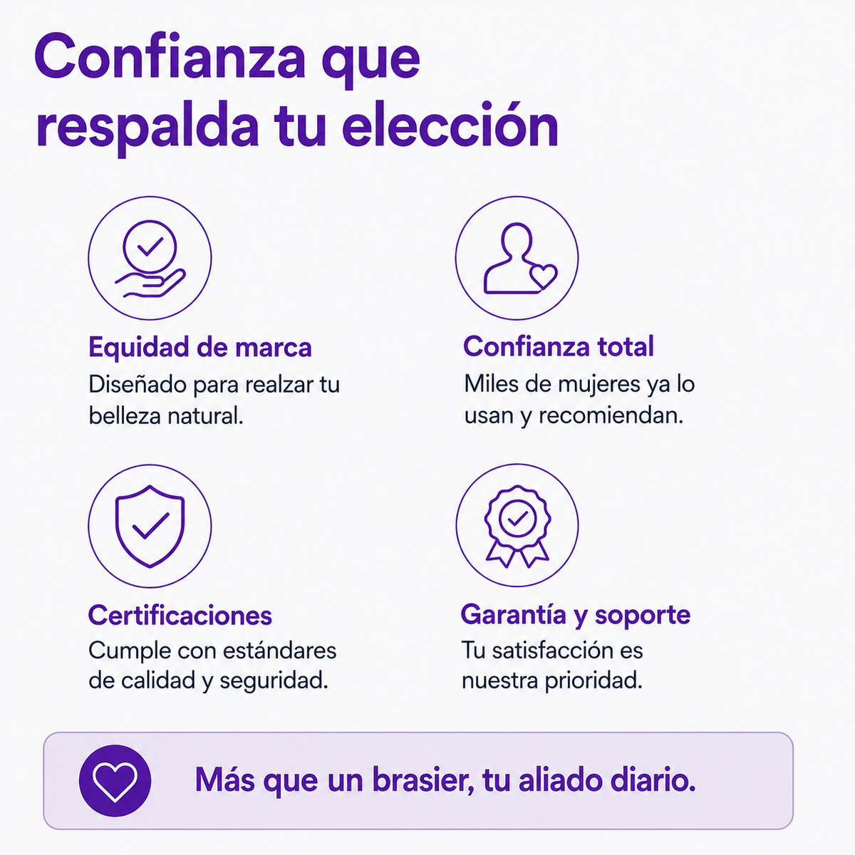 Combo Brasier Corrector de Postura x 2 Unidades