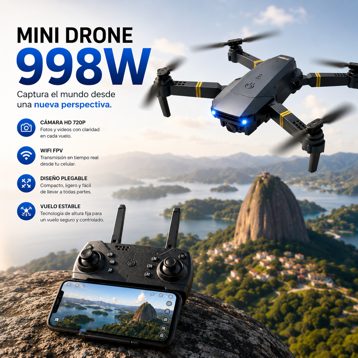 Mini Drone con Camara