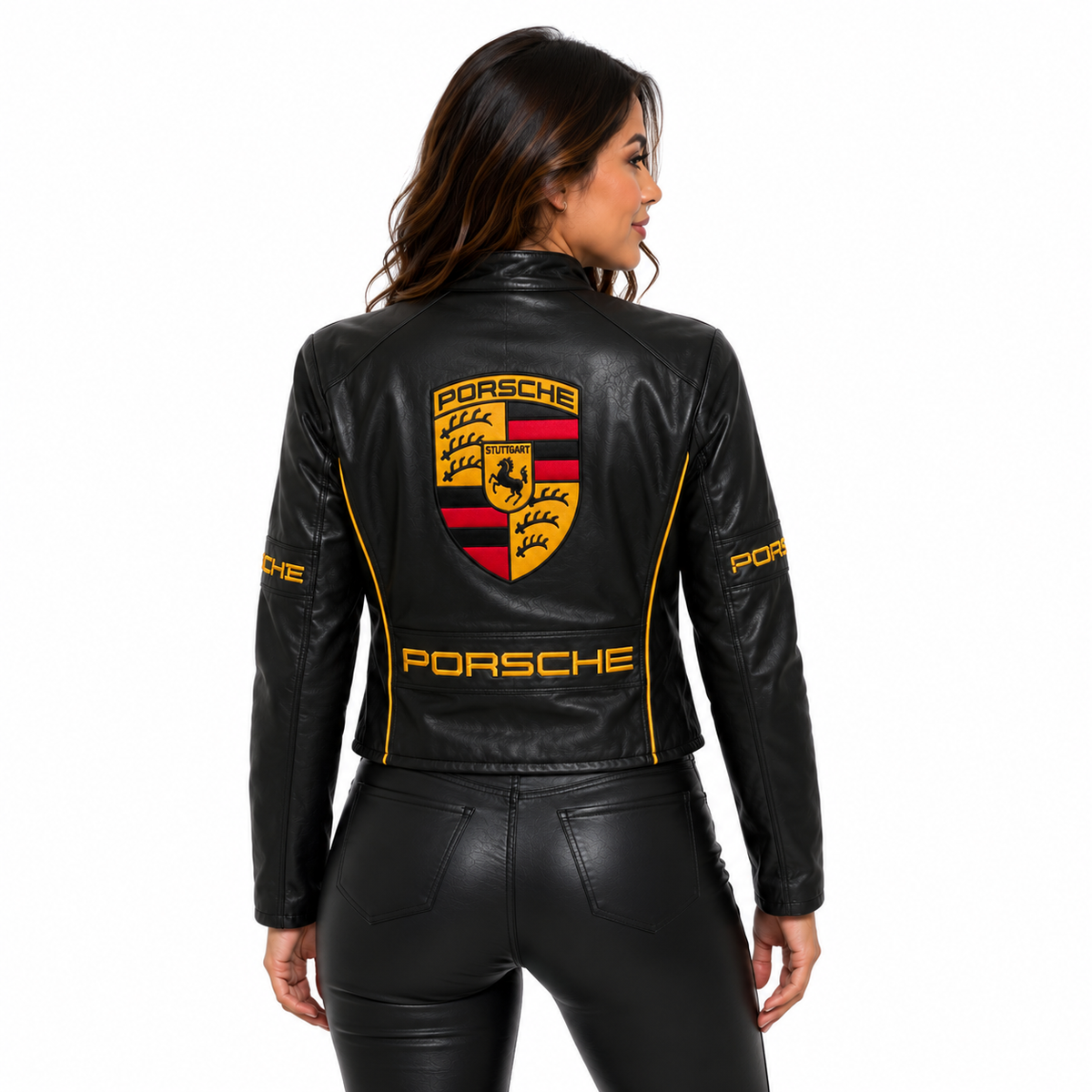 Chaqueta Dama Motera Porsche