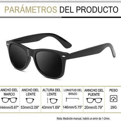 Combo Reloj Curren más Gafas Wayfarer