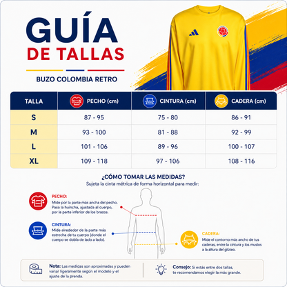 Buzo Deportivo Selección Colombia