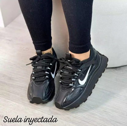 Tenis Suela Alta Dama