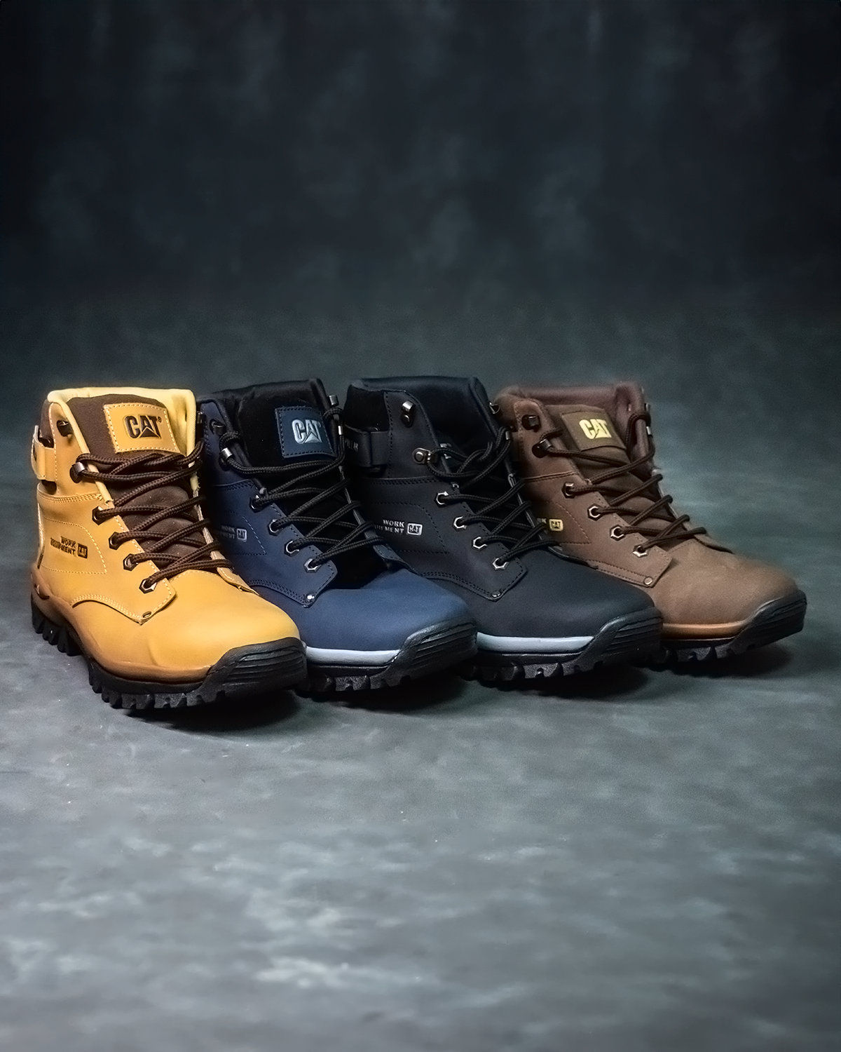 Combo Botas CAT + Gorra