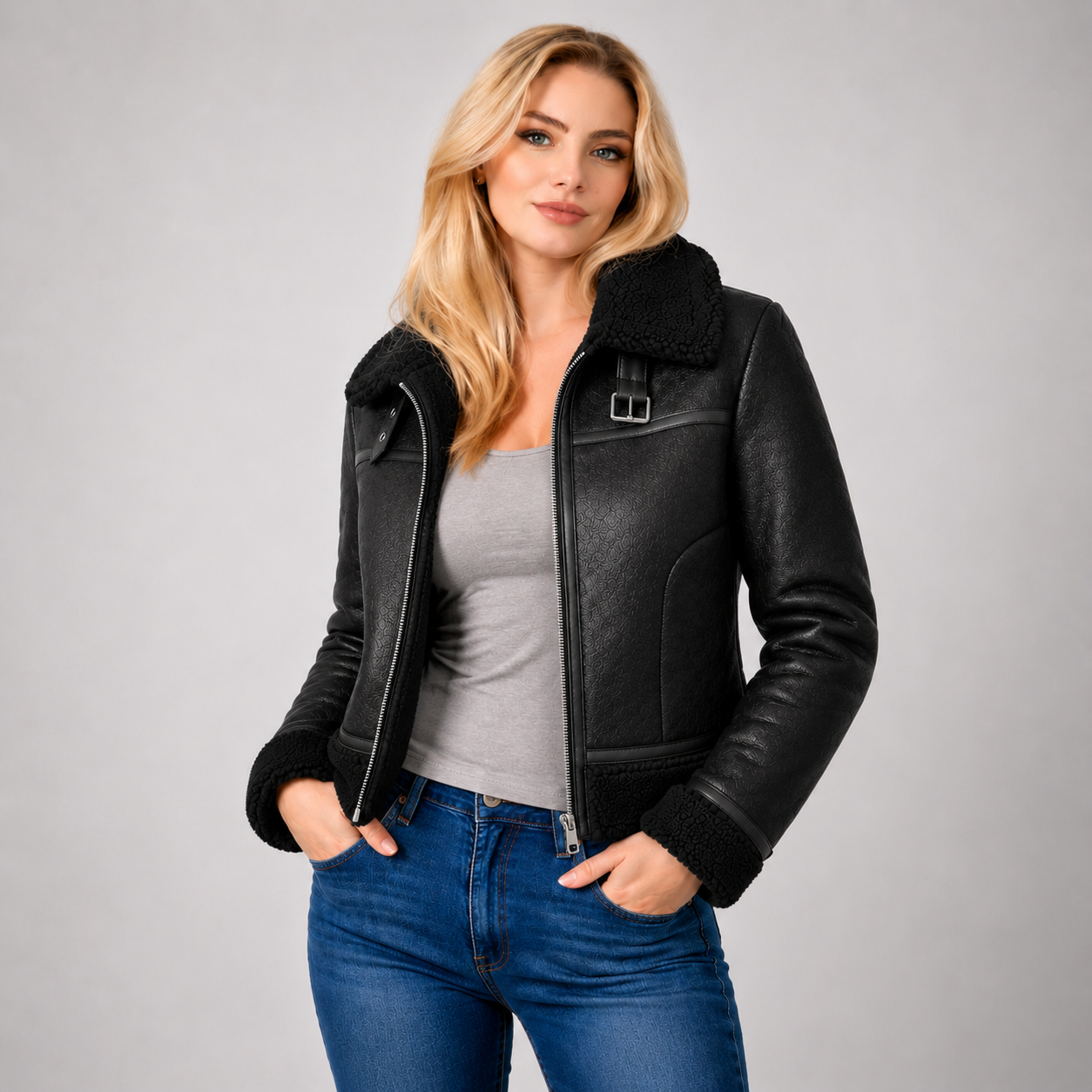Chaqueta Piloto Ovejera Dama