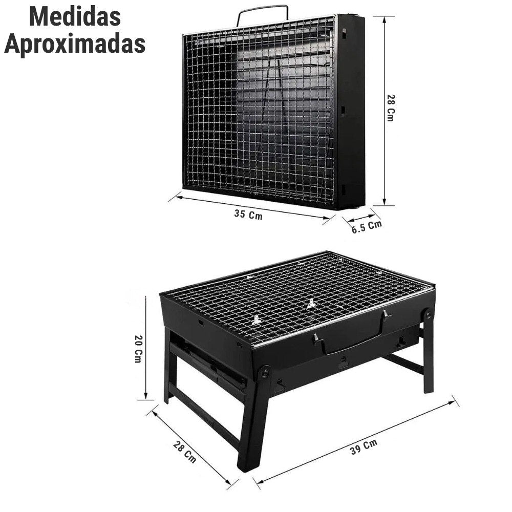 Mini Parrilla Asador Portatil  TL-353