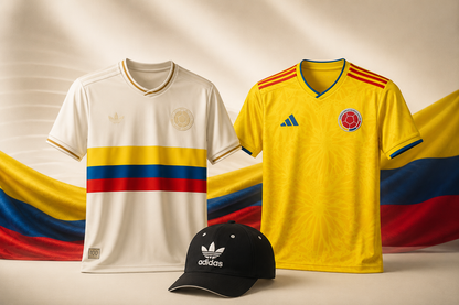 Combo Mundialista: Camiseta Amarilla + Camiseta 100 años + Gorra