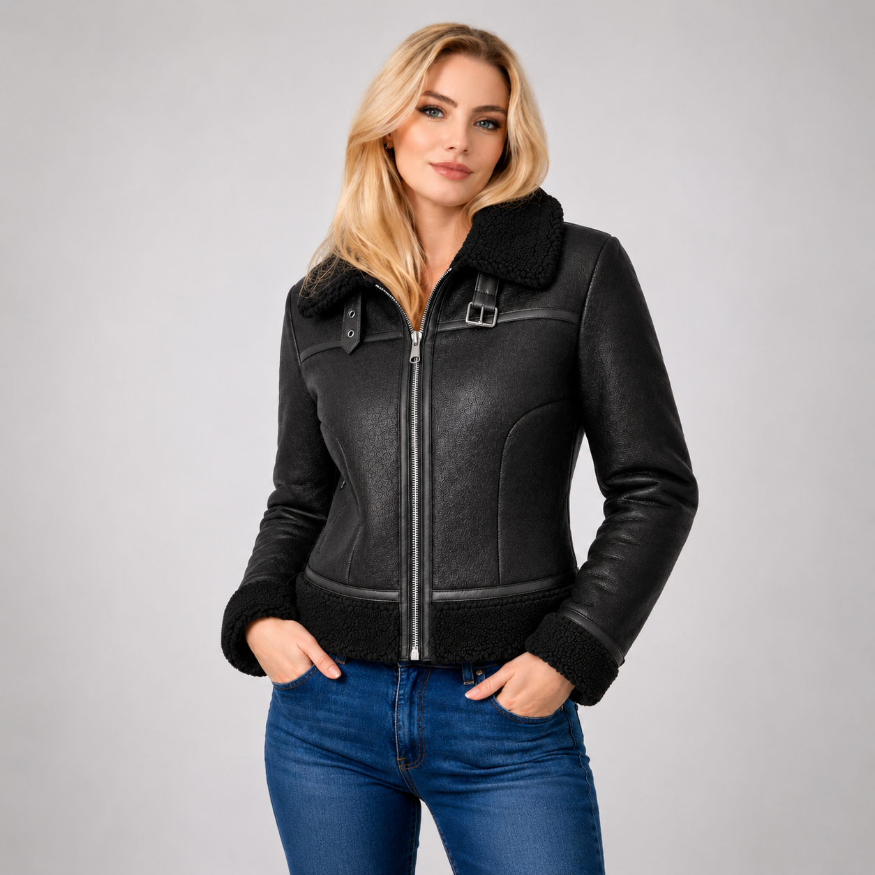 Chaqueta Piloto Ovejera Dama
