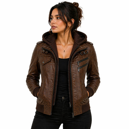Chaqueta Rust Motera Dama