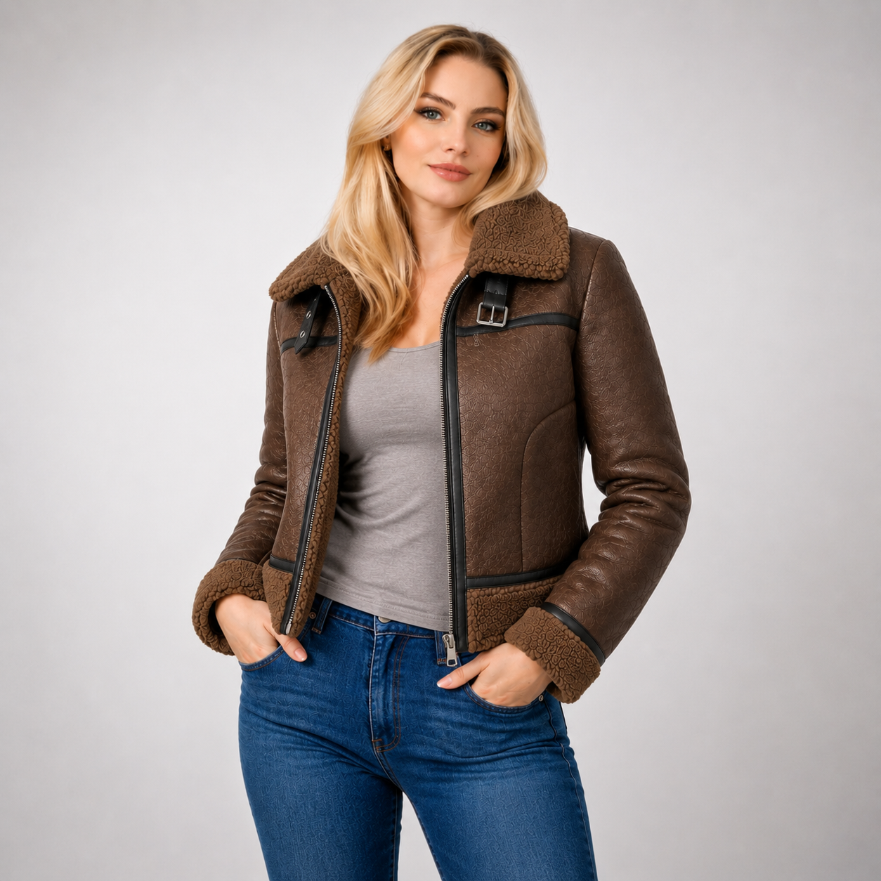 Chaqueta Piloto Ovejera Dama