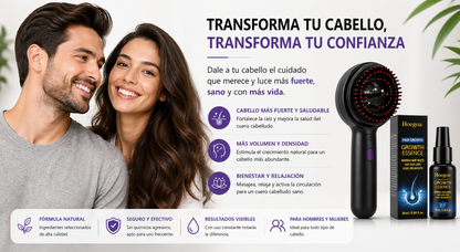 Combo Masajeador Capilar + Aceite crecimiento