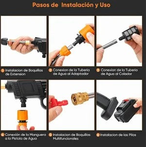 Combo Profesional (Hidro lavadora + Aspiradora Portátil)
