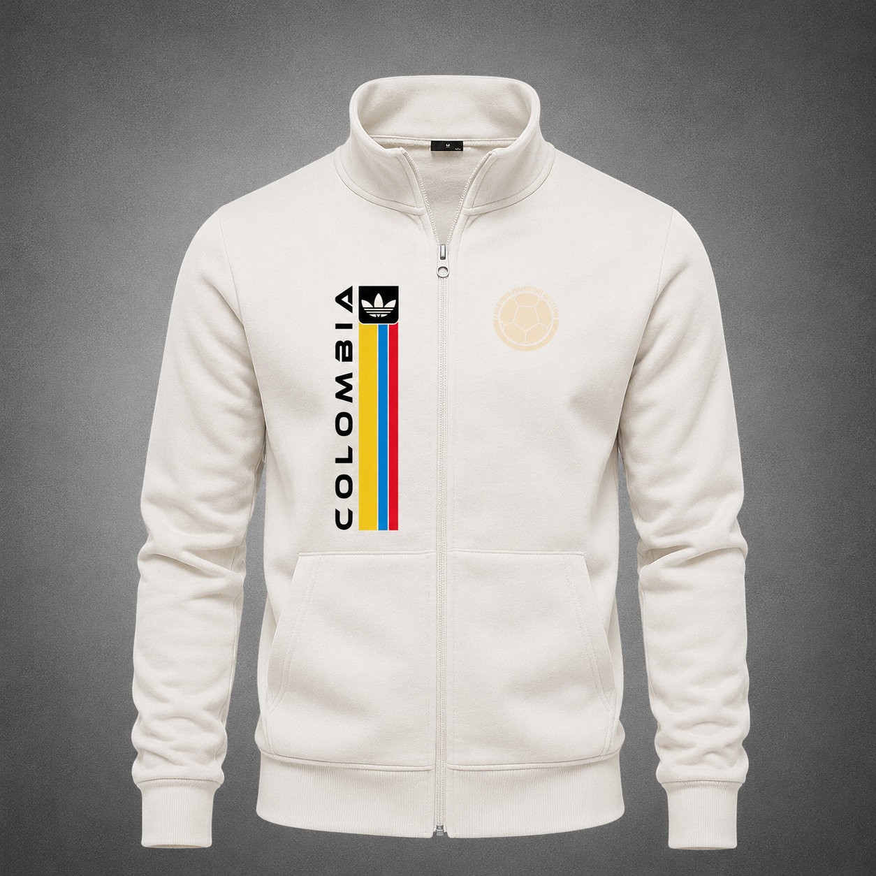 Buzo Cuello Alto Colombia Bordado