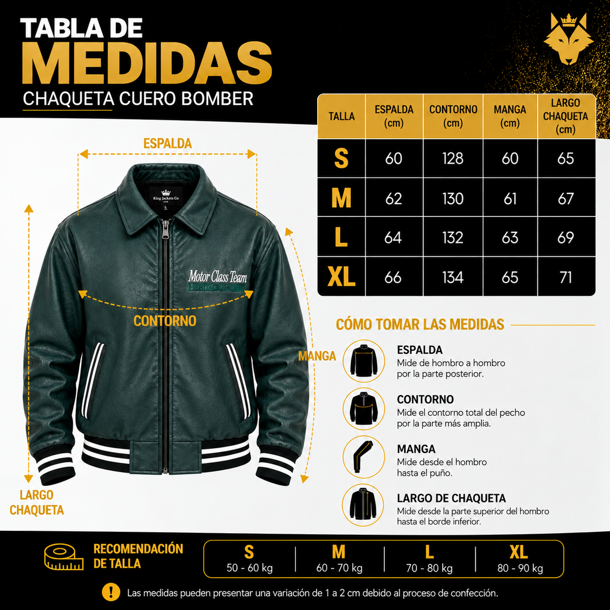 Chaqueta Bumper Turbo Hombre