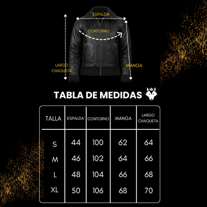 Chaqueta Piloto Ovejera Clasica Hombre