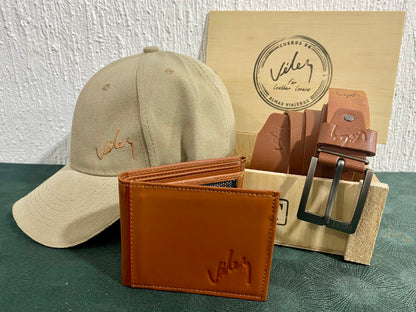 Combo Vélez Premium: Gorra + Correa + Billetera