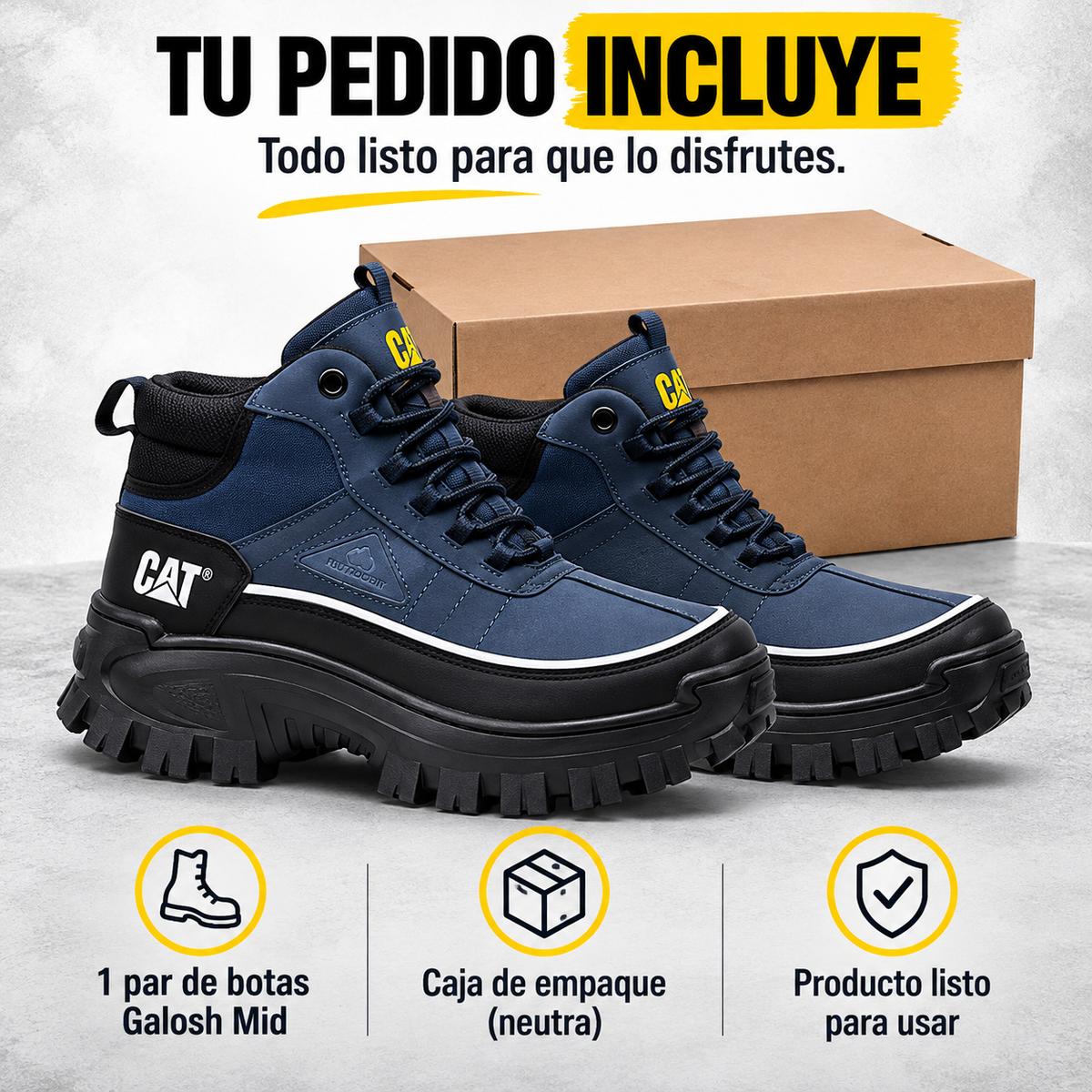 Botas CAT Galosh MID