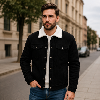 Chaqueta Gamuza Ovejera Hombre