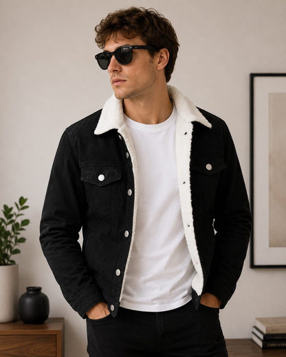 Chaqueta Gamuza Ovejera Hombre