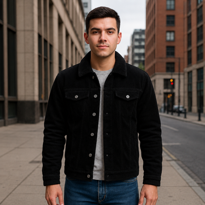 Chaqueta Gamuza Ovejera Hombre