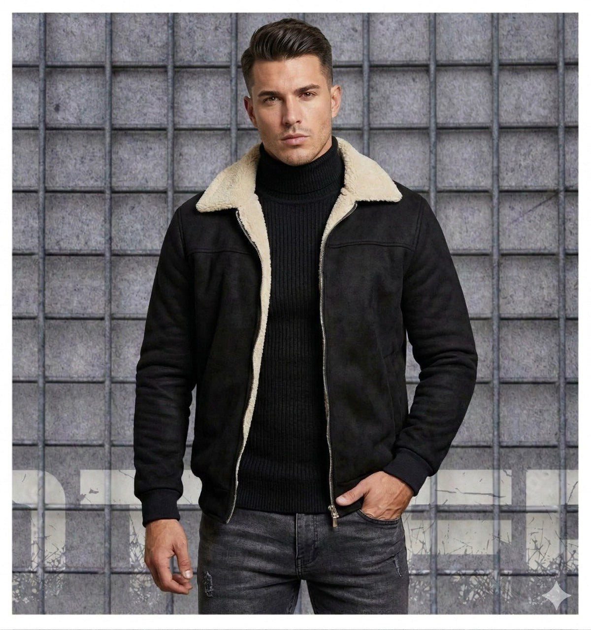 Chaqueta Gamuza Textil Ovejera