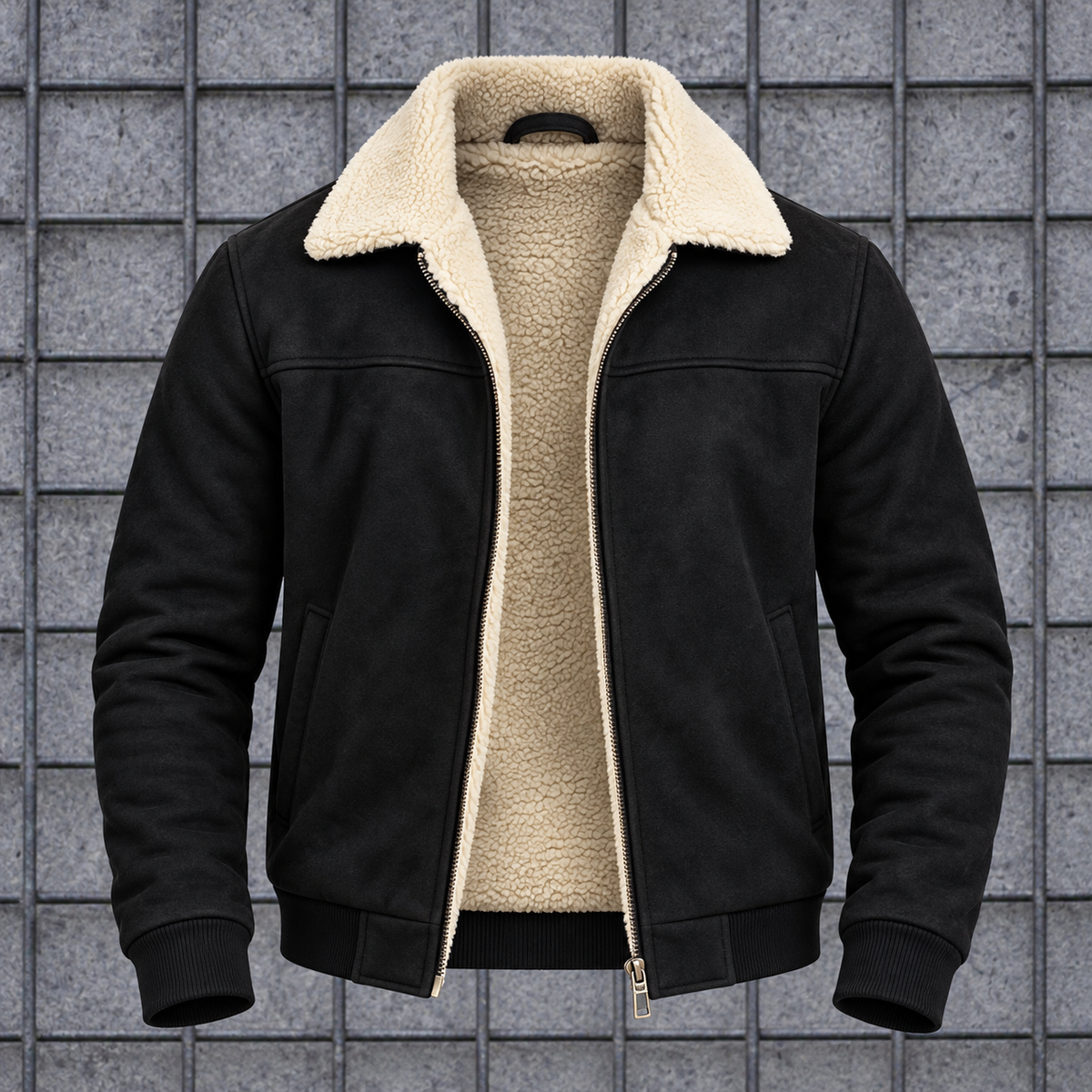 Chaqueta Gamuza Textil Ovejera