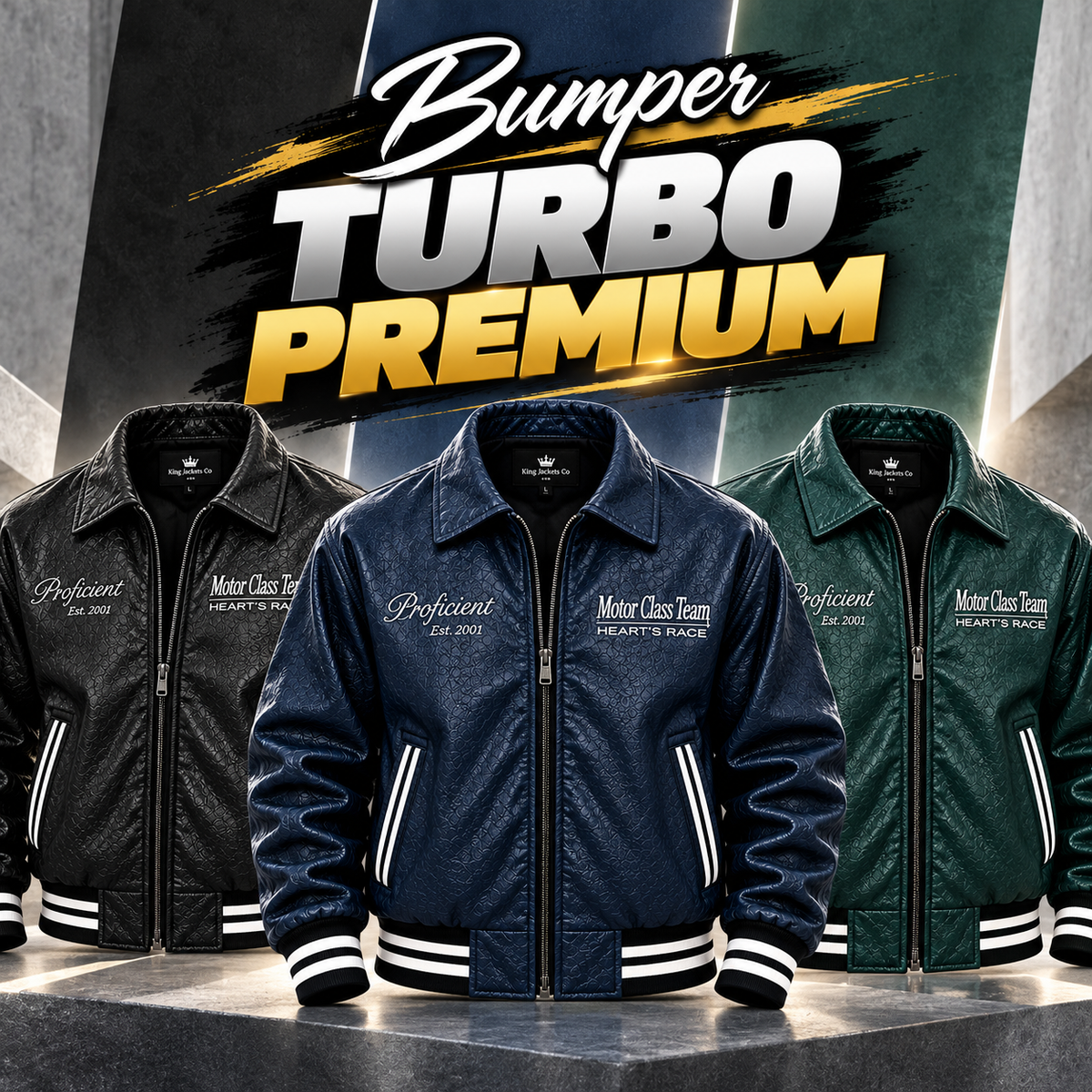 Chaqueta Bumper Turbo Hombre